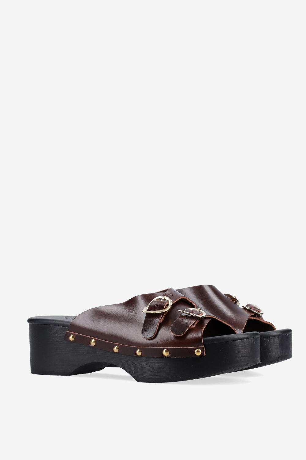 Natali Sabot leather platform sandals