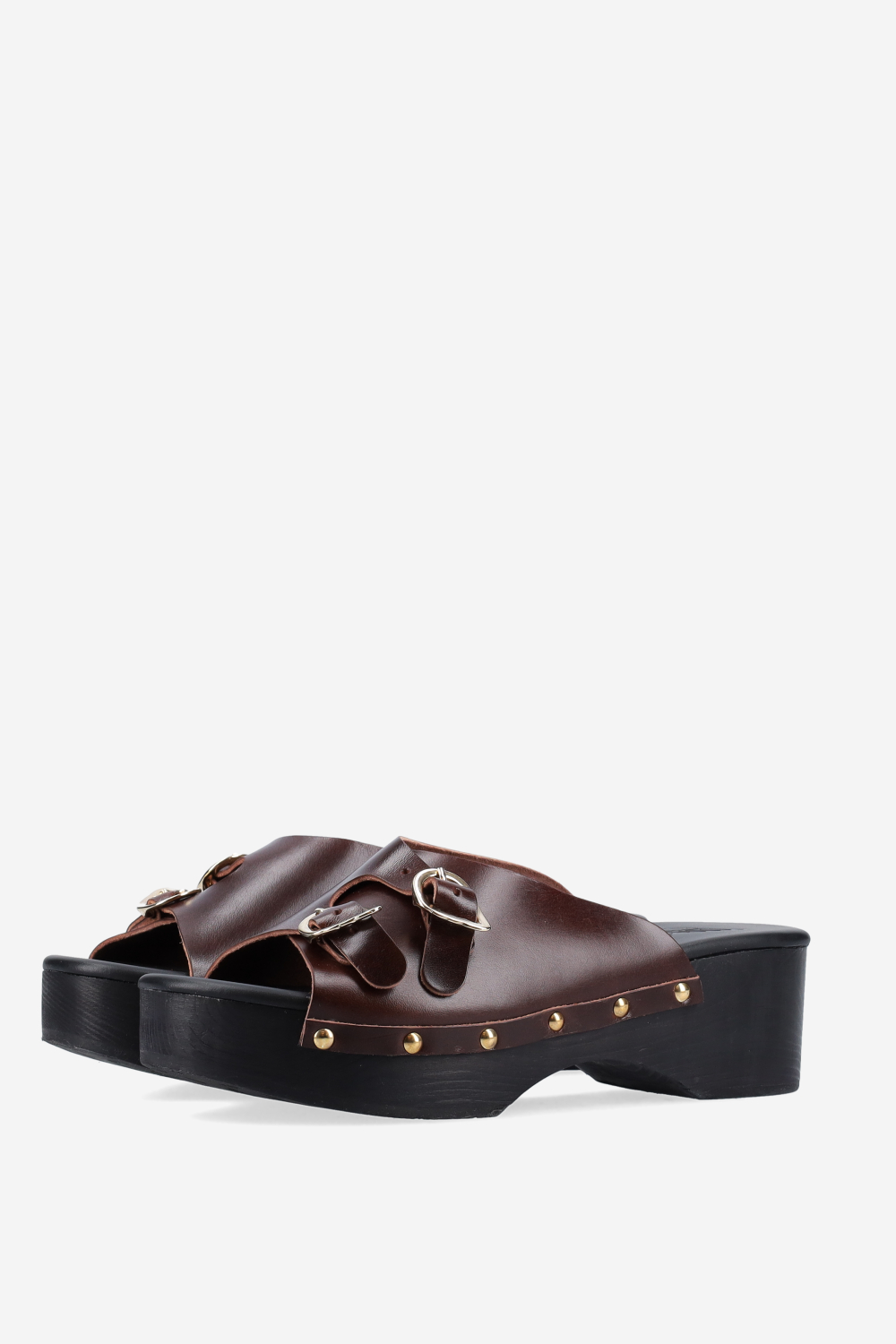 Natali Sabot leather platform sandals