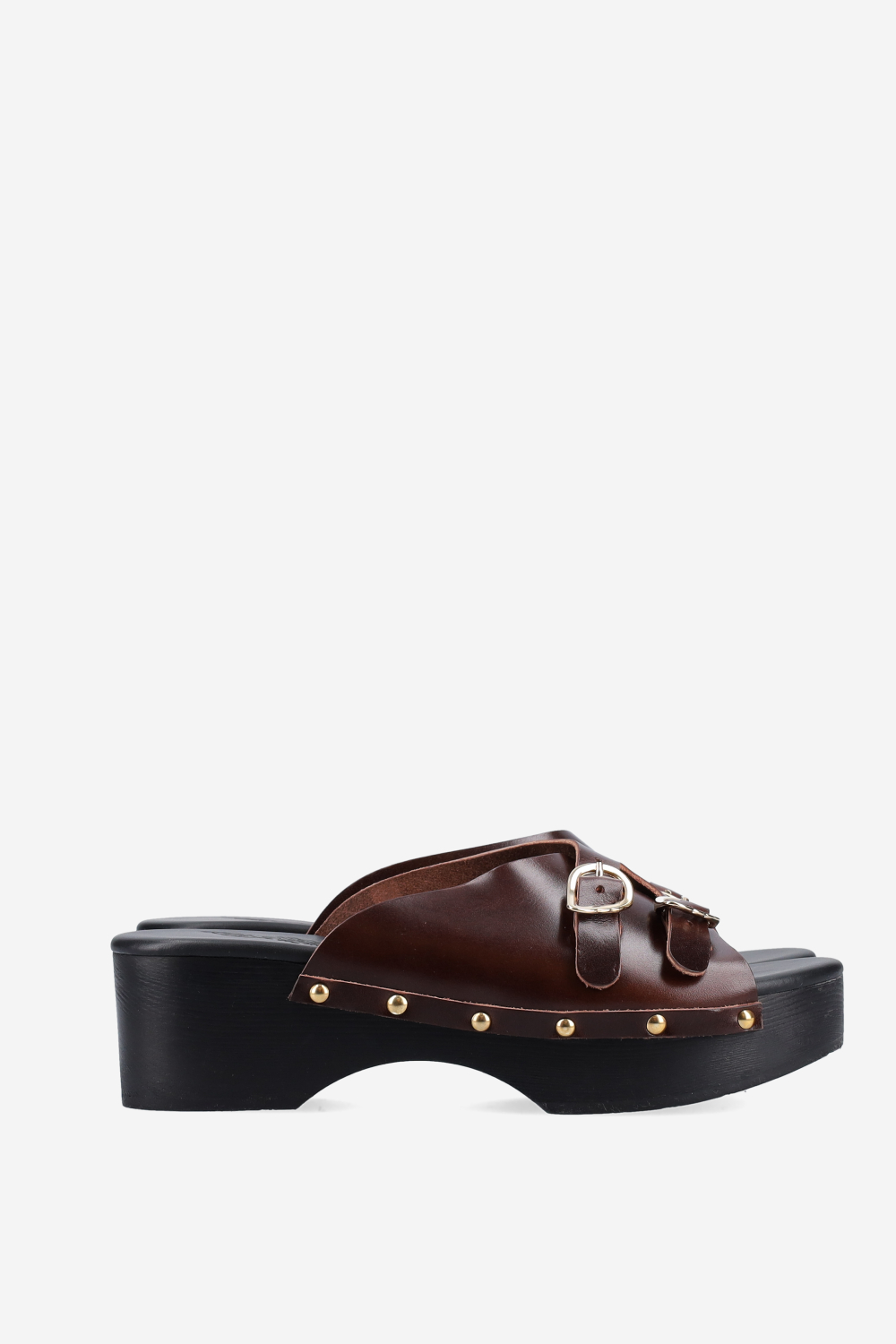 Natali Sabot leather platform sandals