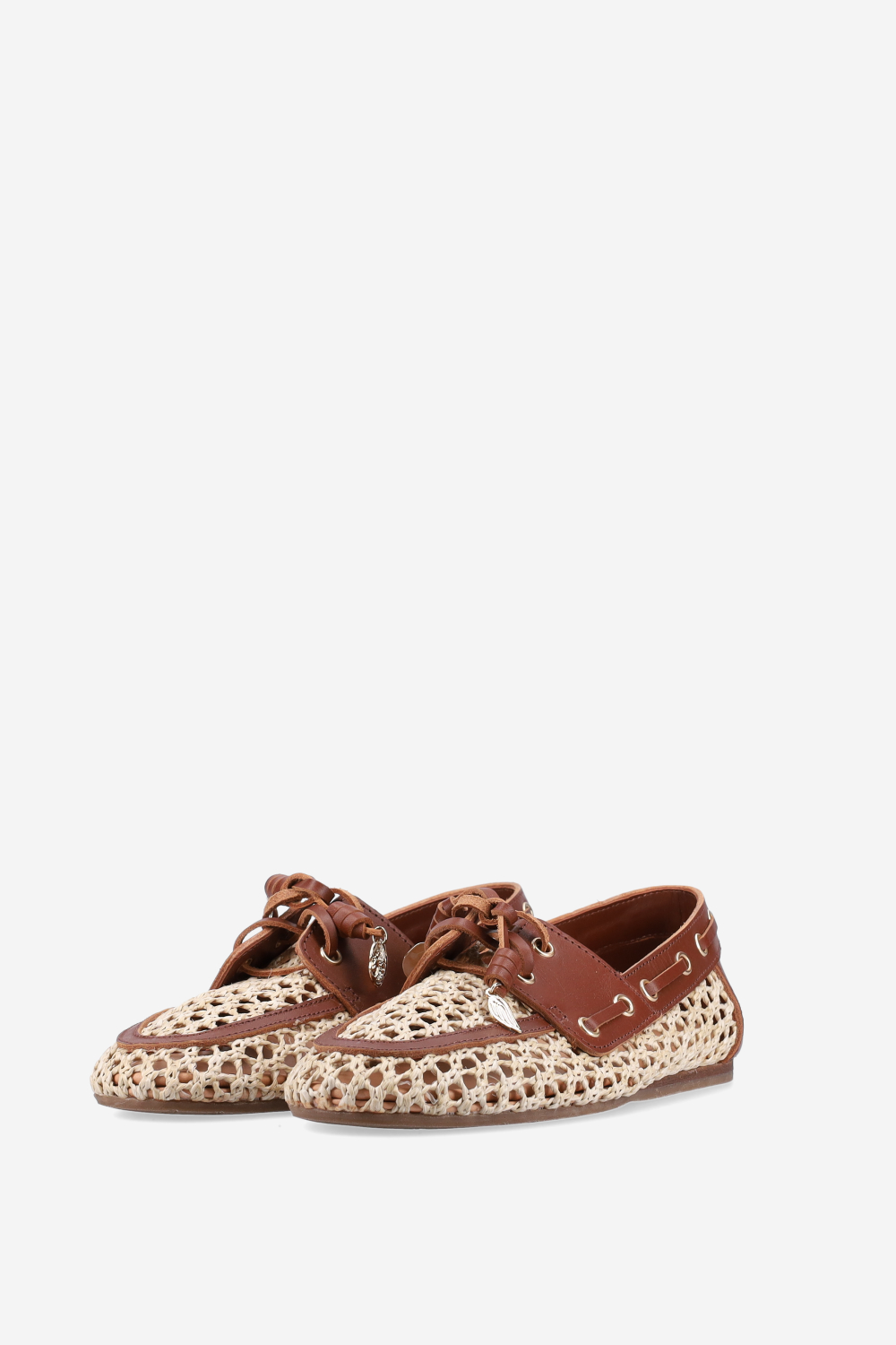 Pliaria raffia loafers