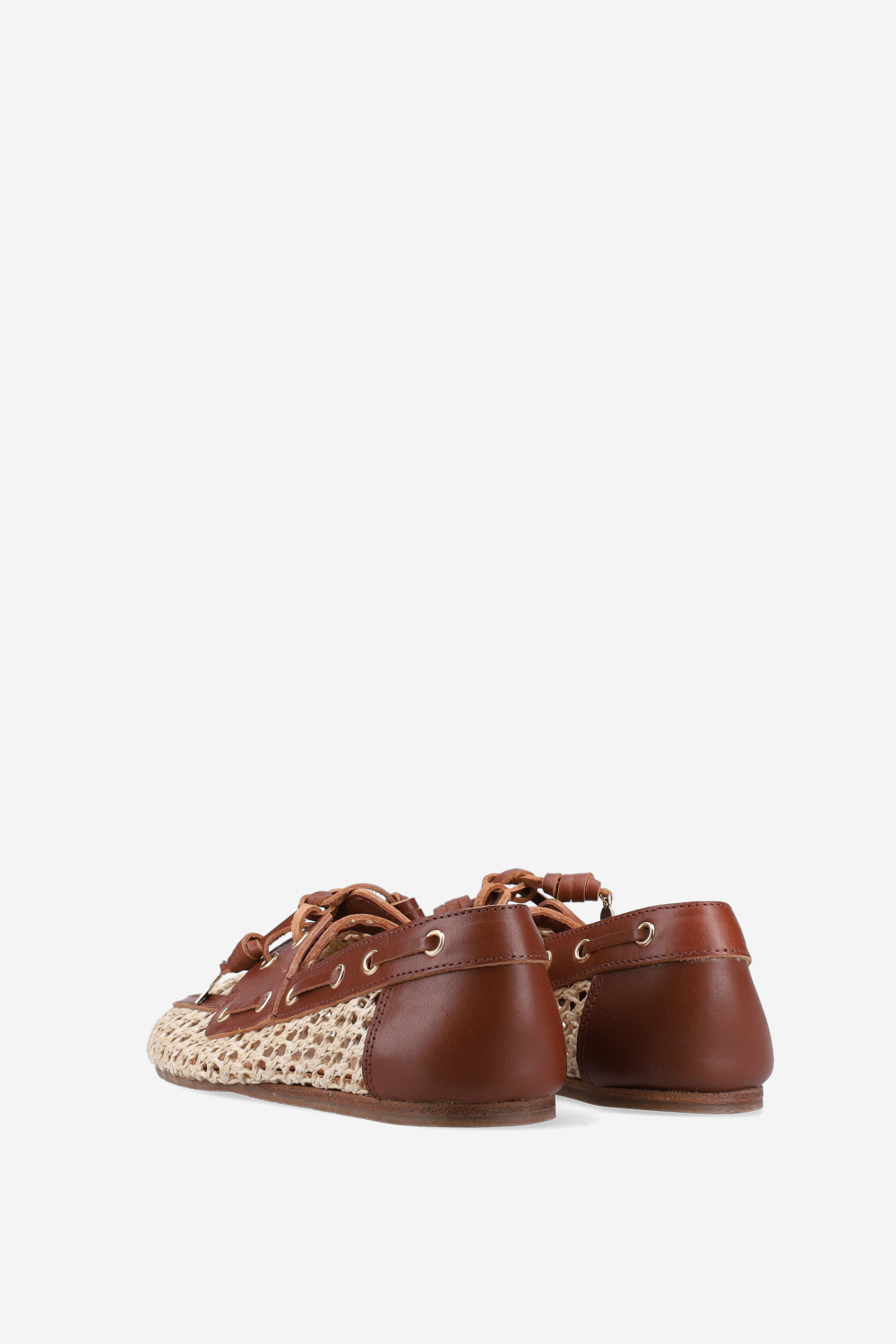 Pliaria raffia loafers