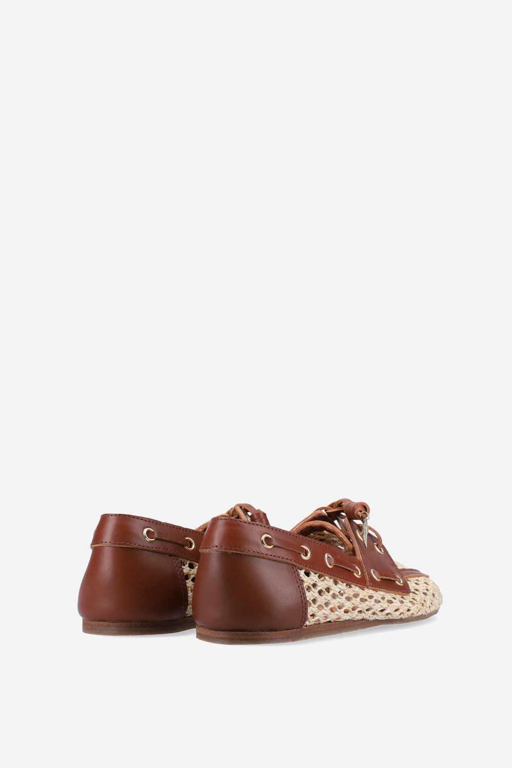 Pliaria raffia loafers