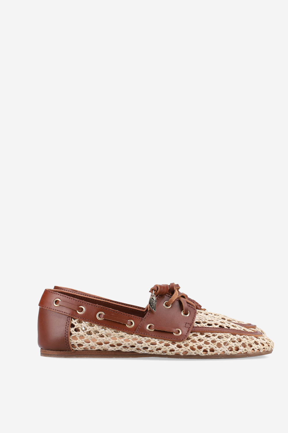 Pliaria raffia loafers
