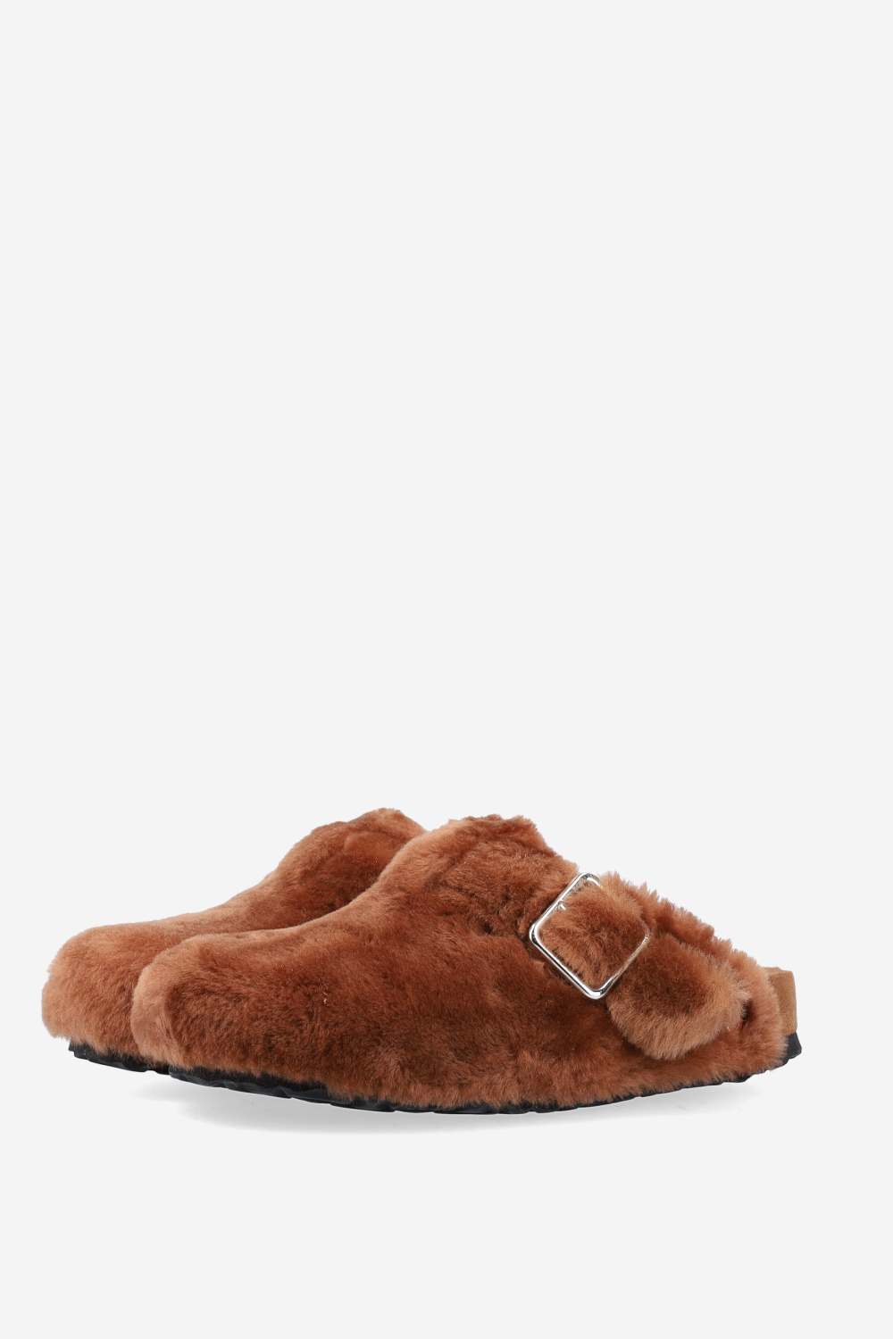 Boston shearling clogs