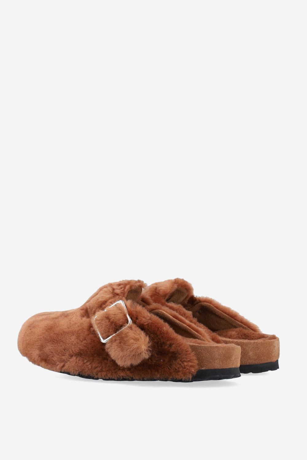 Boston shearling clogs