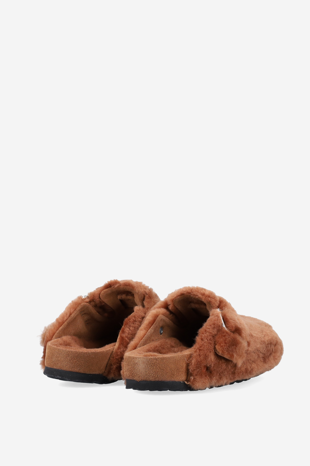 Boston shearling clogs