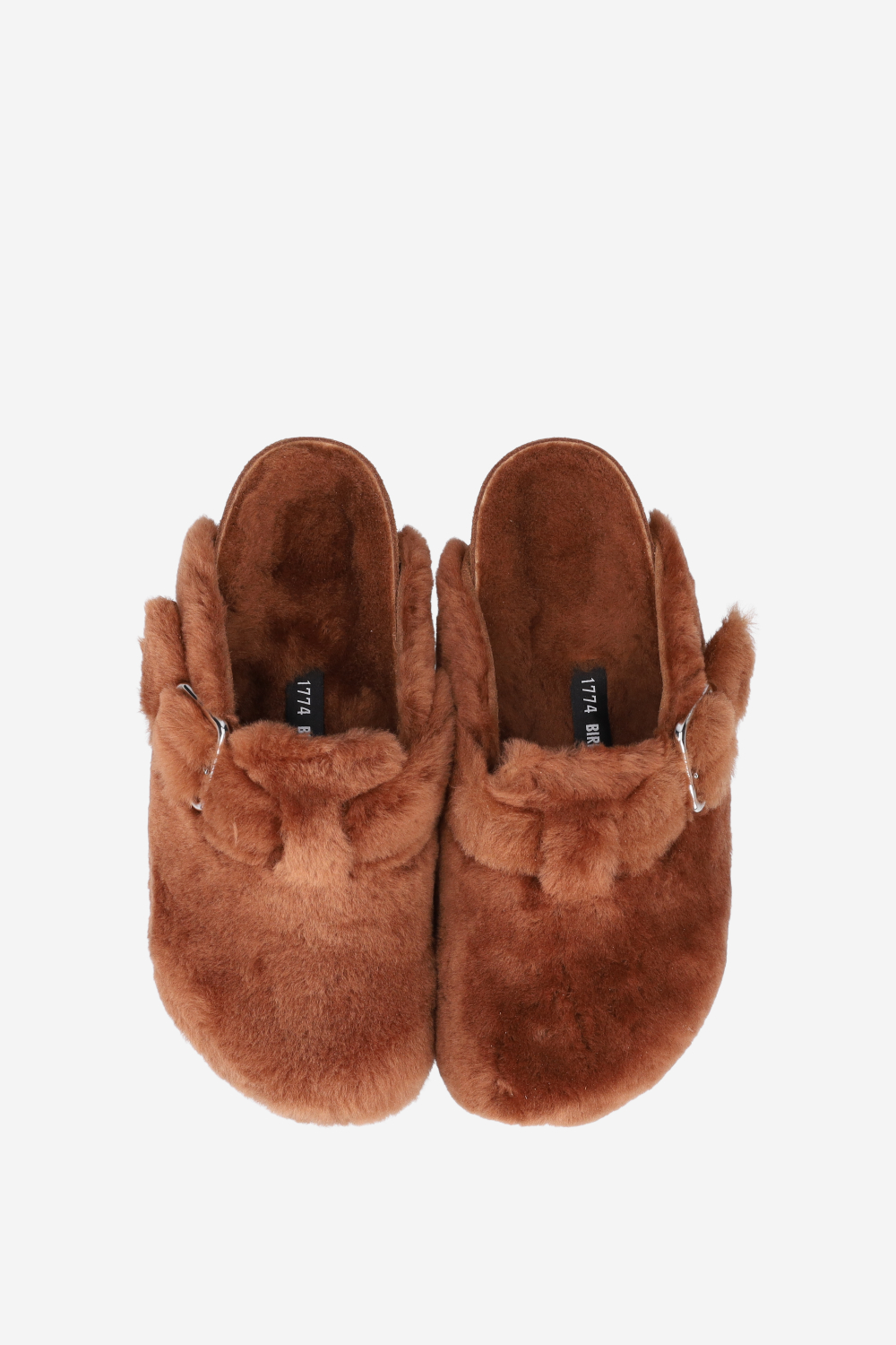 Boston shearling clogs