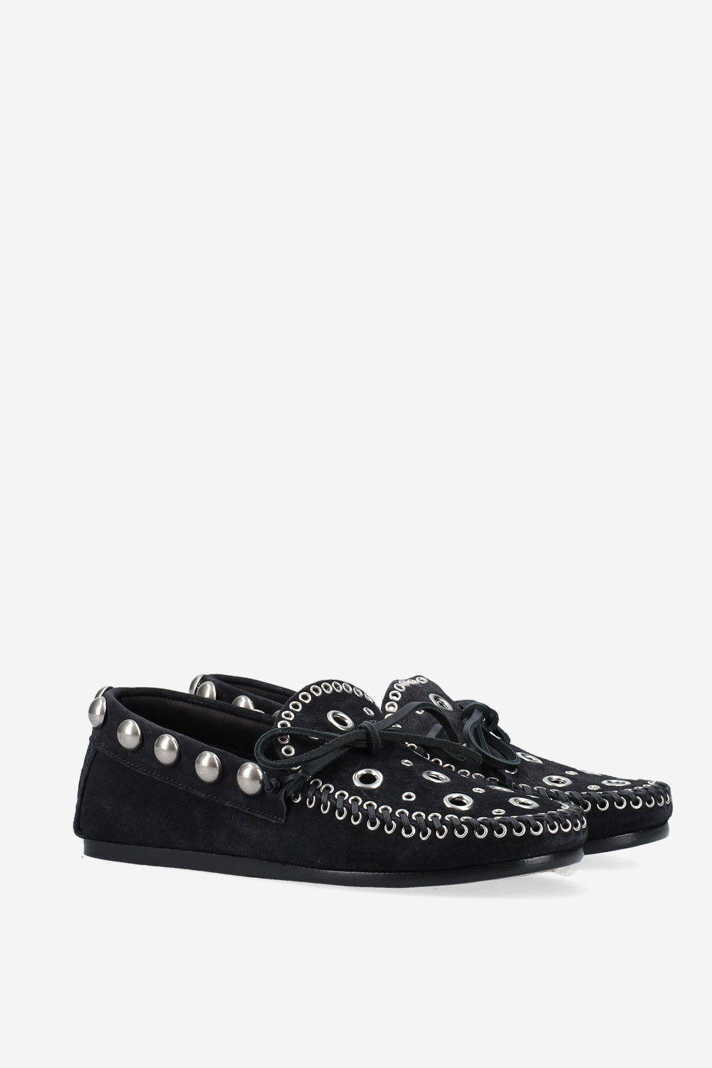 Fitza studded suede loafers
