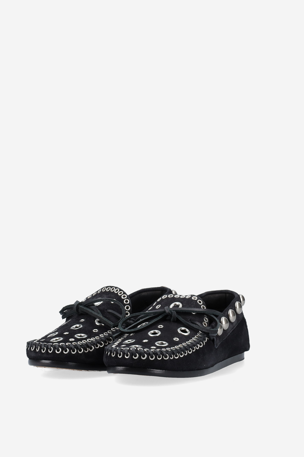 Fitza studded suede loafers