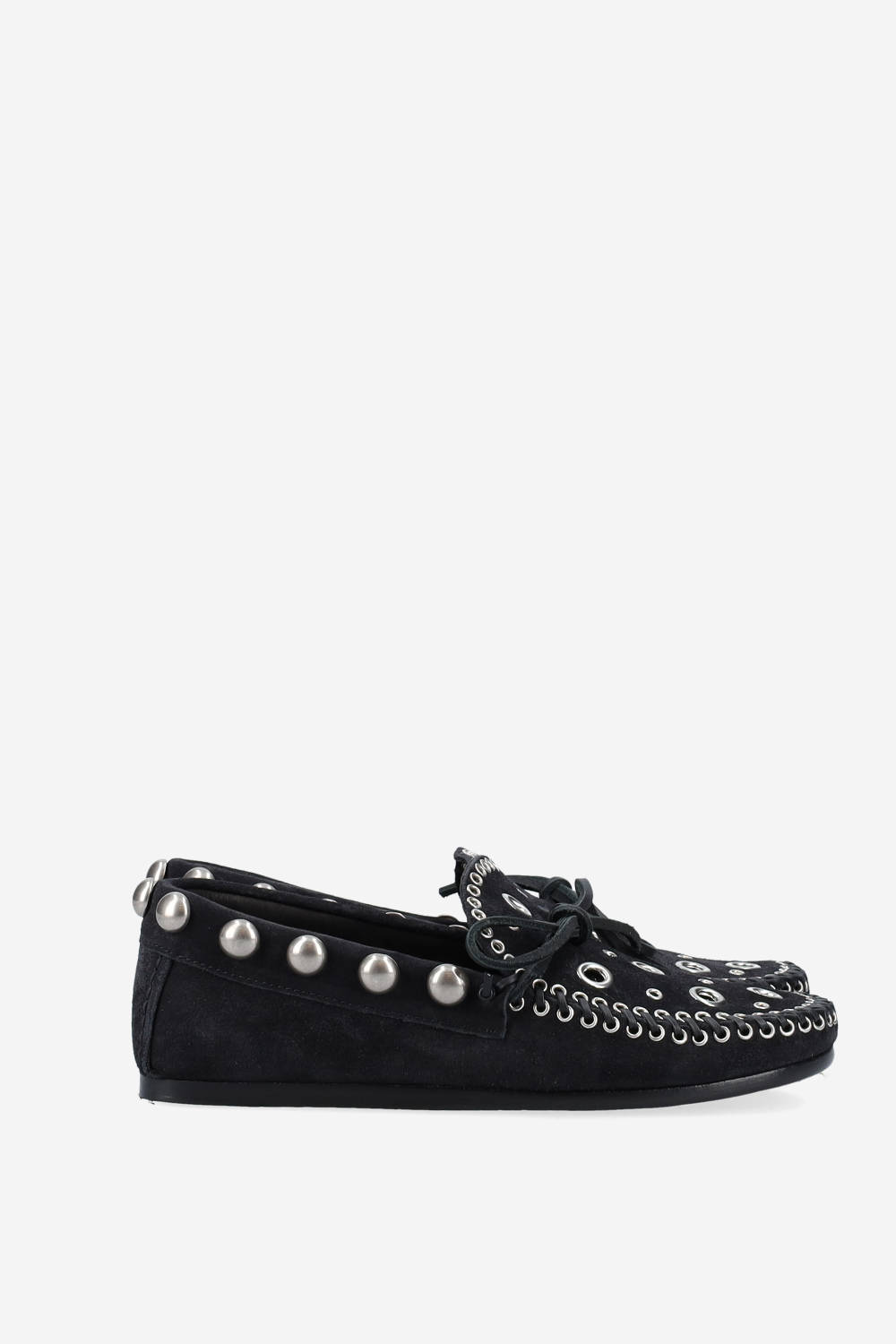 Fitza studded suede loafers