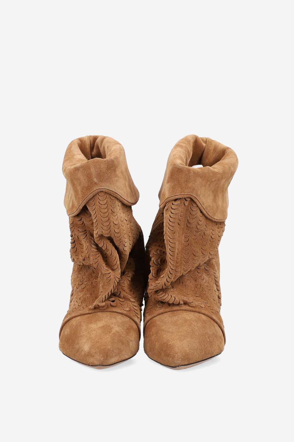 Edril perforated suede boots