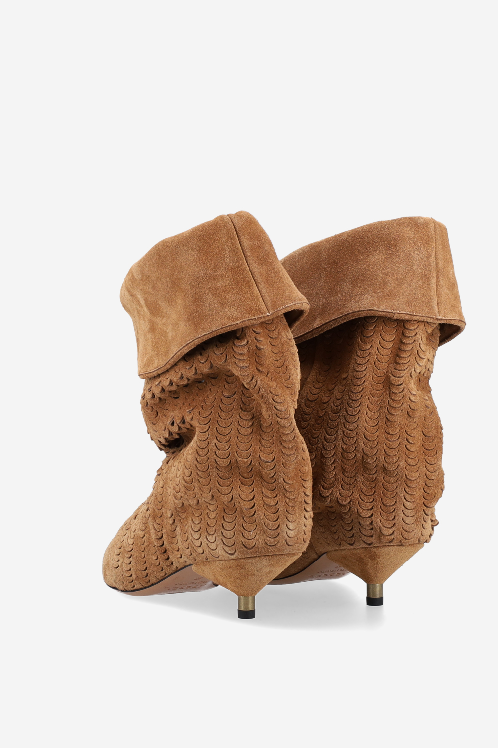 Edril perforated suede boots