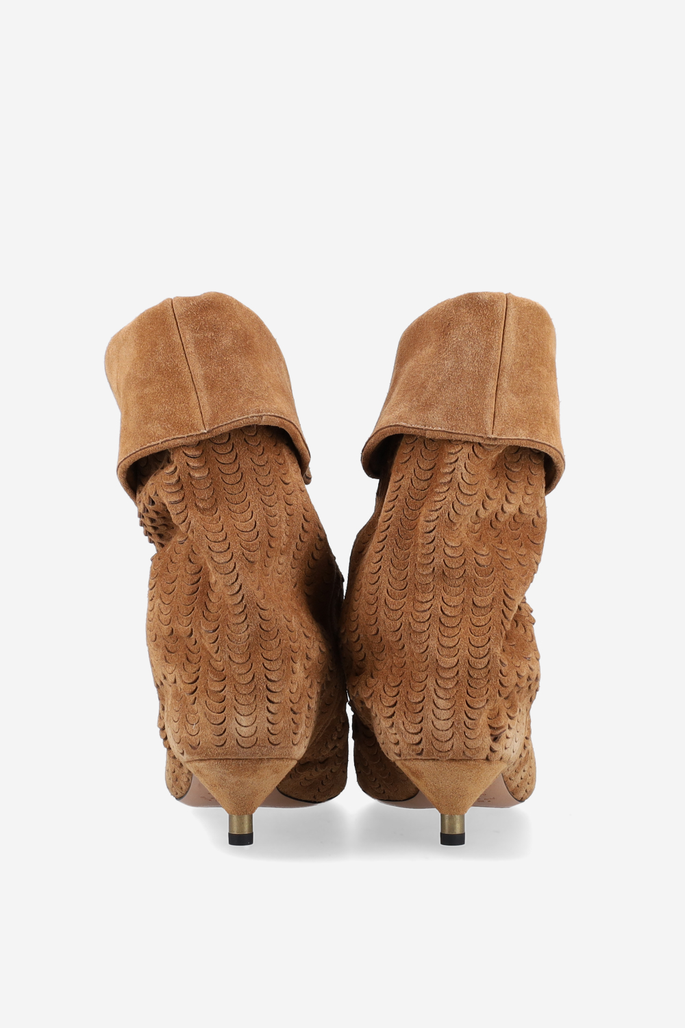Edril perforated suede boots