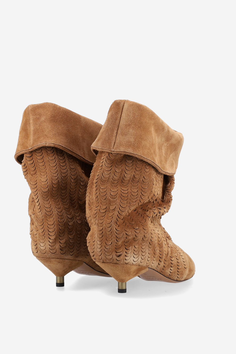 Edril perforated suede boots