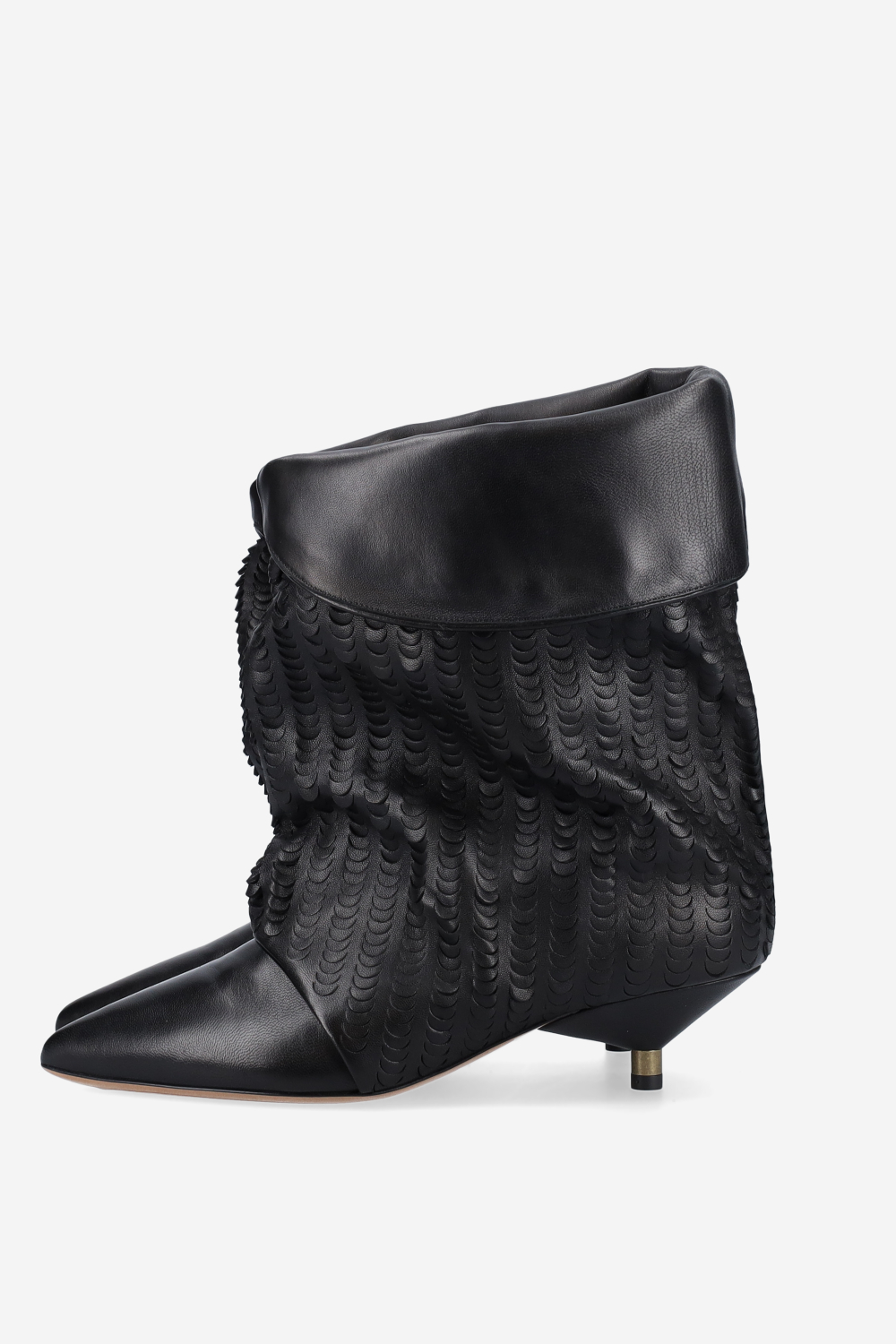 Edril perforated leather boots