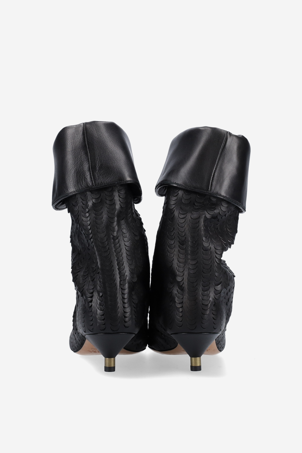 Edril perforated leather boots