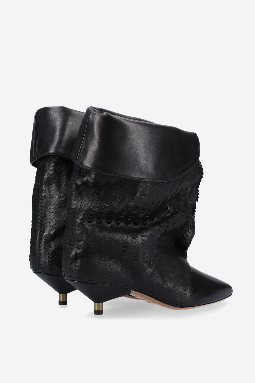Edril perforated leather boots