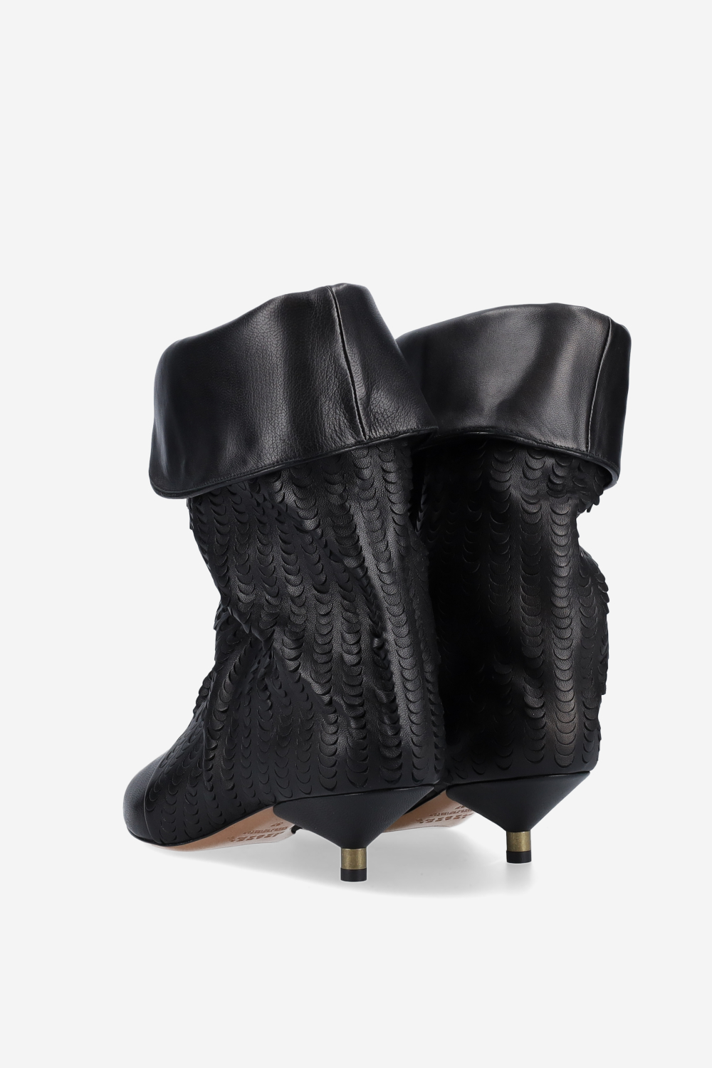 Edril perforated leather boots