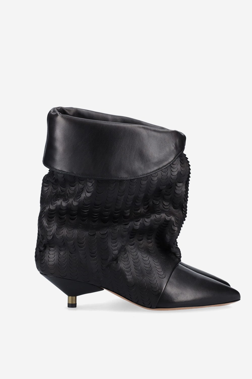 Edril perforated leather boots