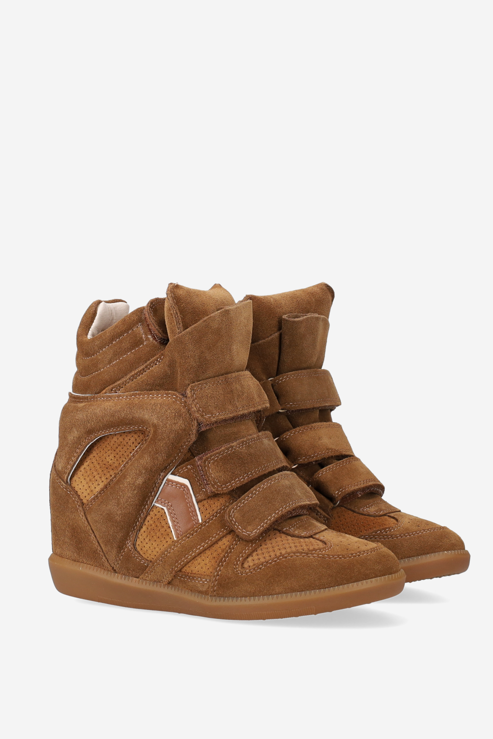 Bekett suede wedge sneakers