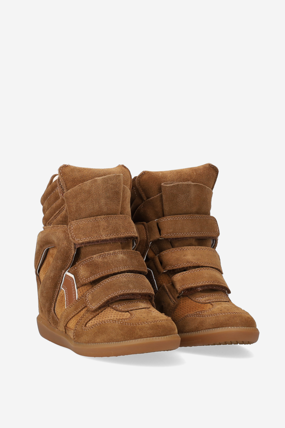 Bekett suede wedge sneakers