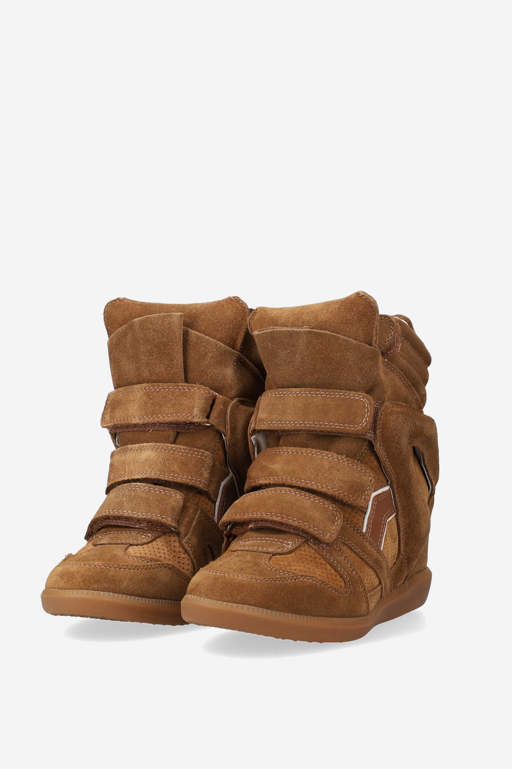 Bekett suede wedge sneakers