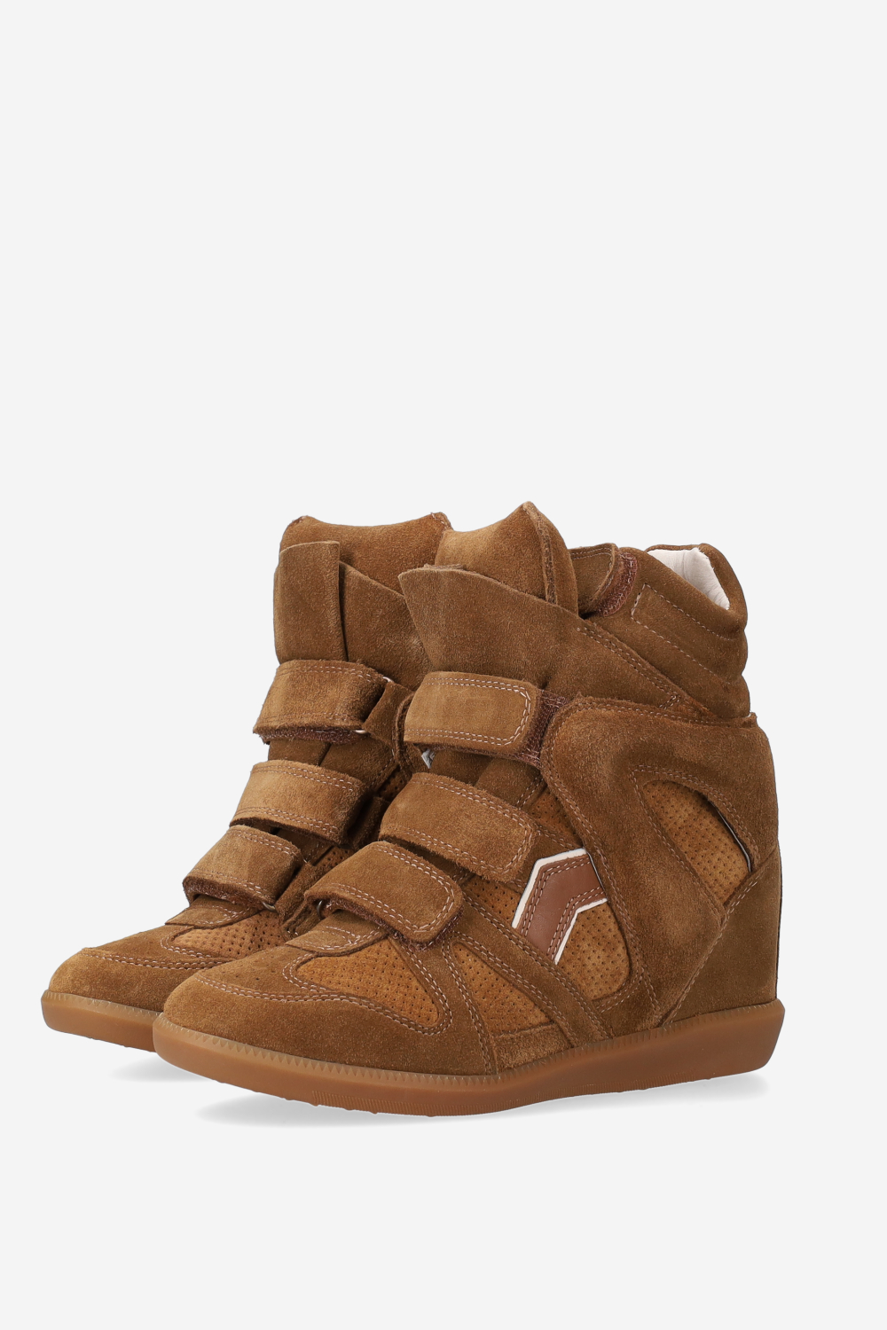 Bekett suede wedge sneakers