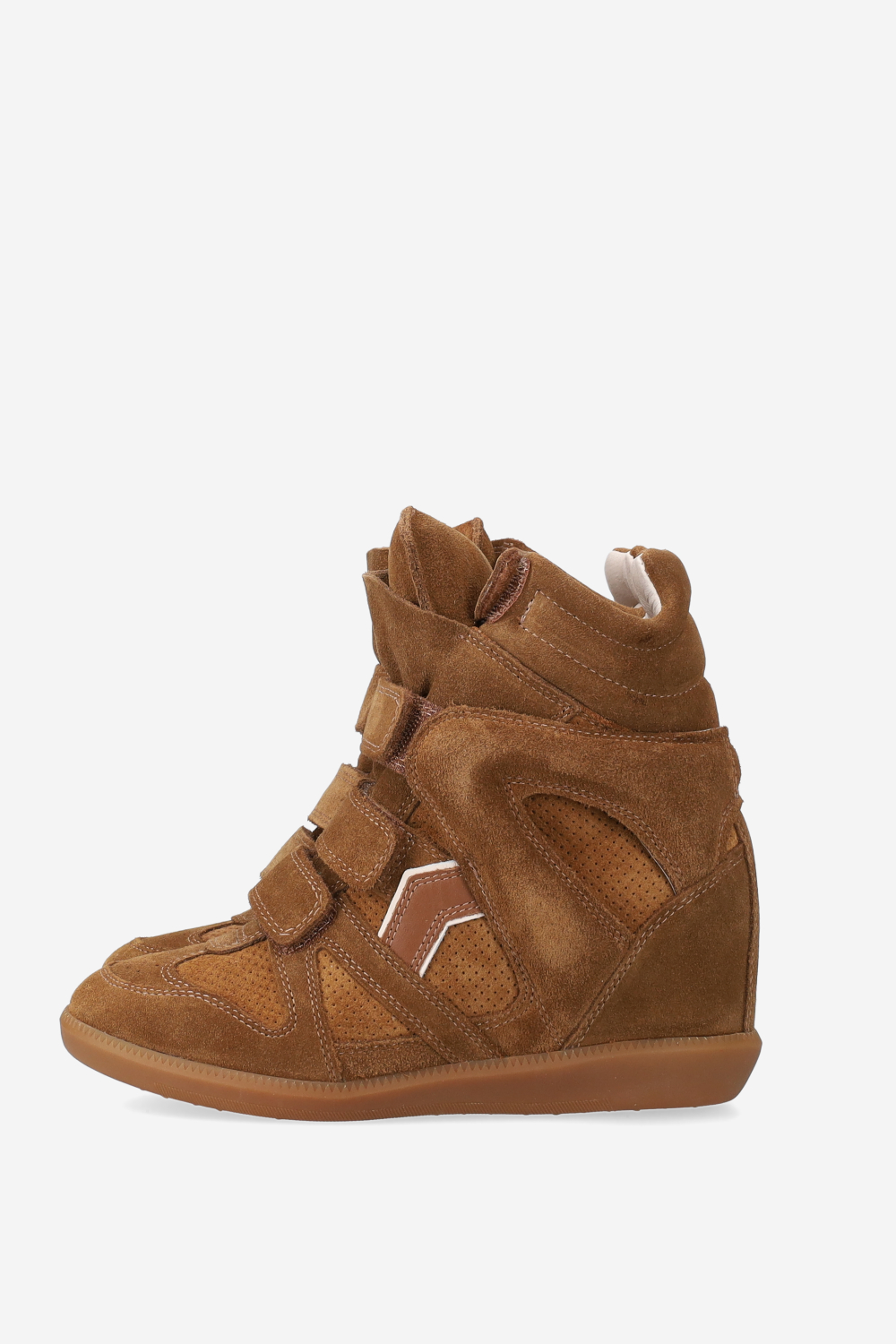 Bekett suede wedge sneakers