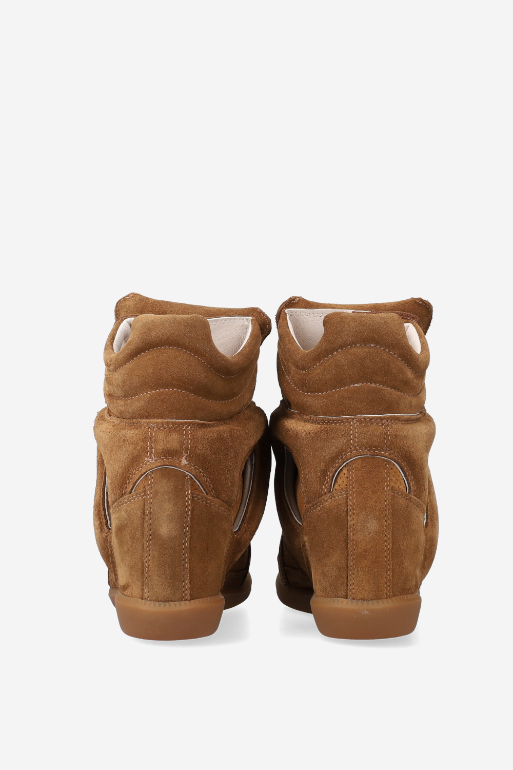 Bekett suede wedge sneakers