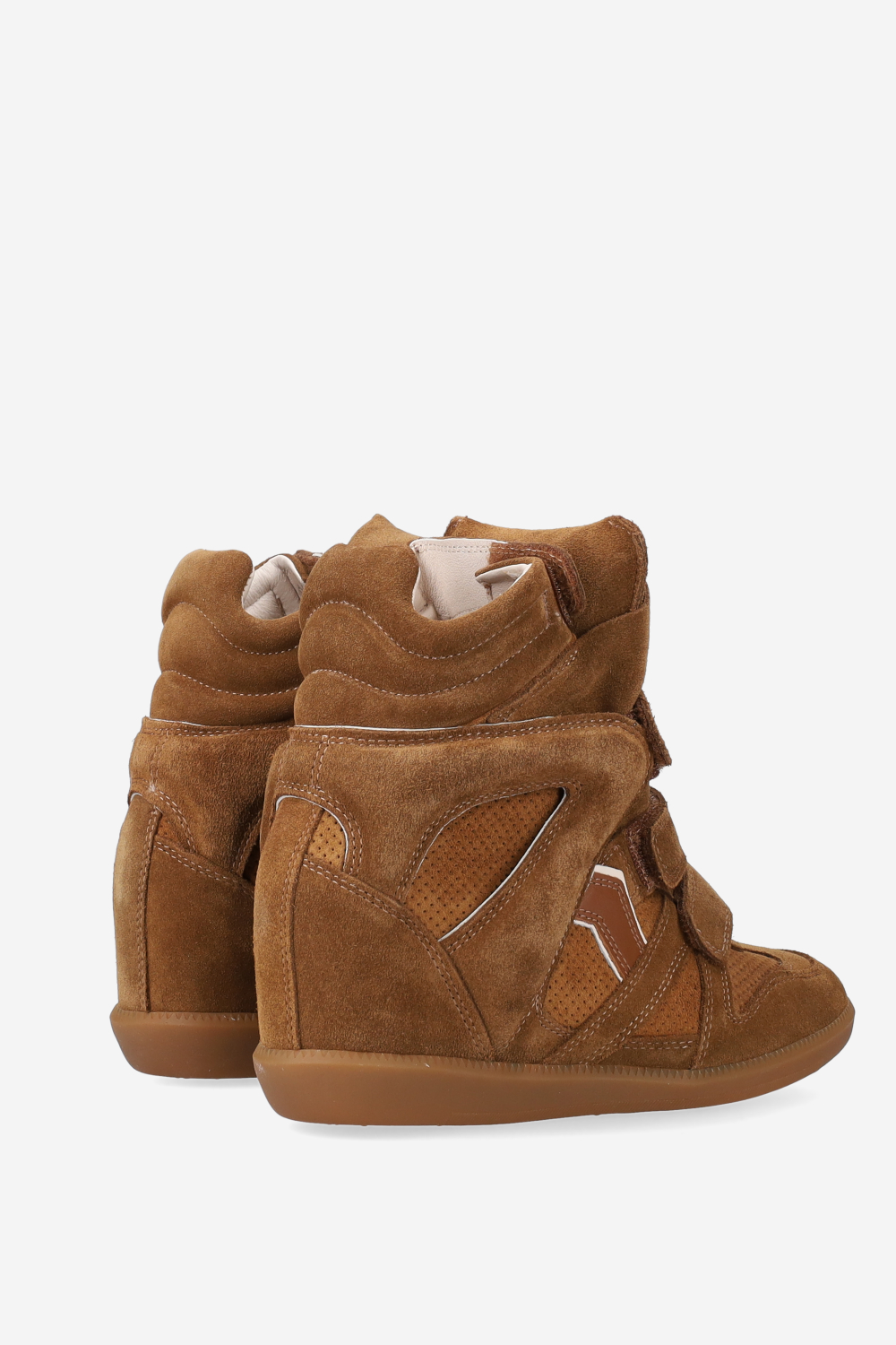 Bekett suede wedge sneakers