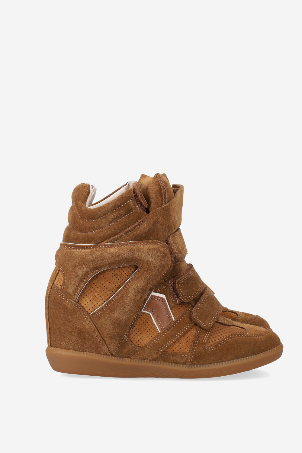 Bekett suede wedge sneakers
