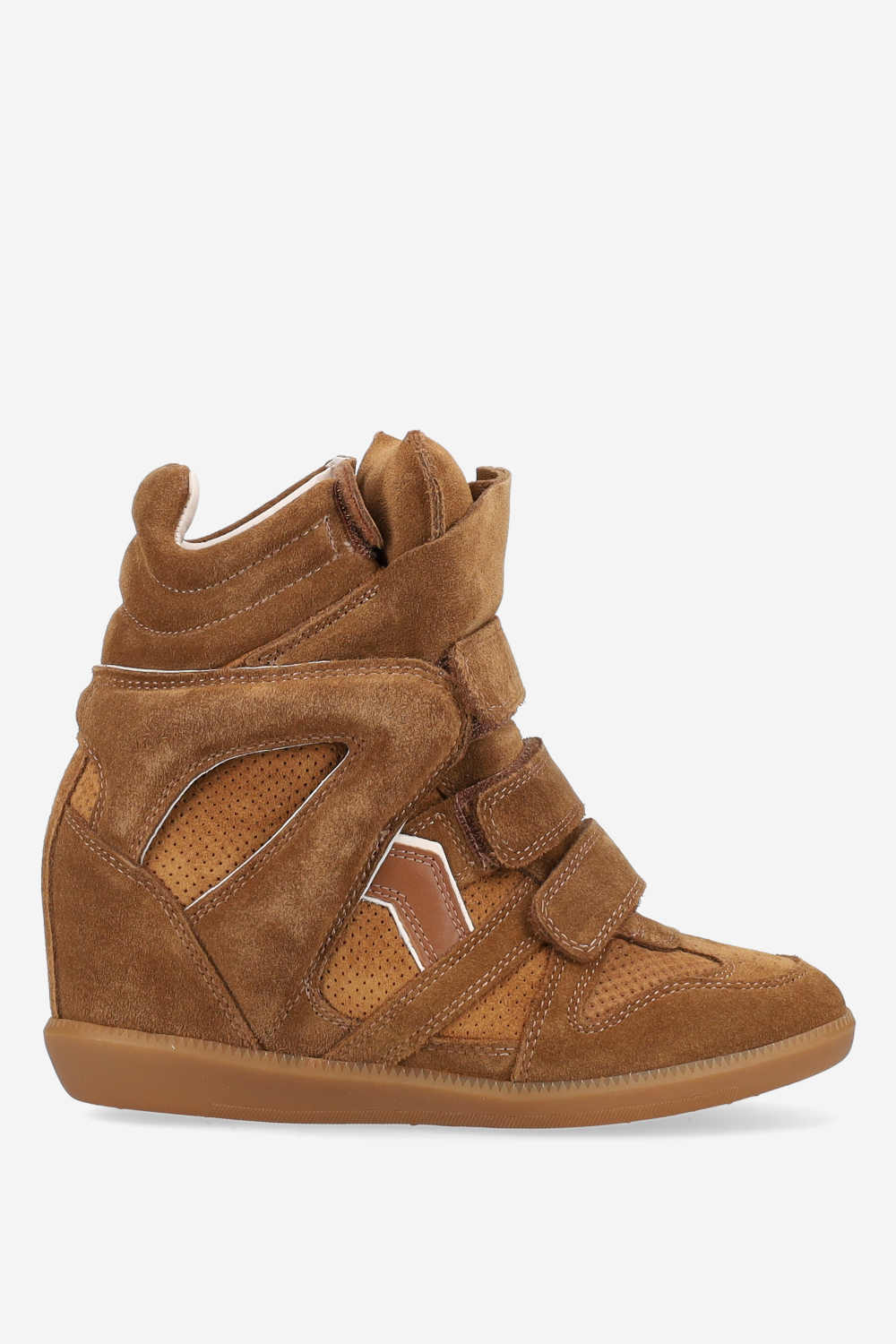 Isabel Marant - Bekett suede wedge sneakers