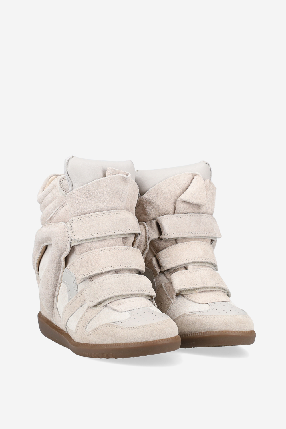 Bekett suede wedge sneakers