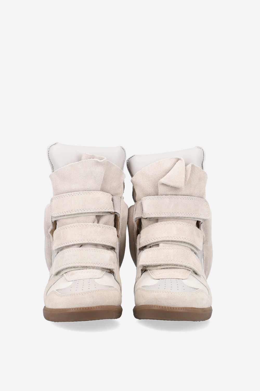 Bekett suede wedge sneakers