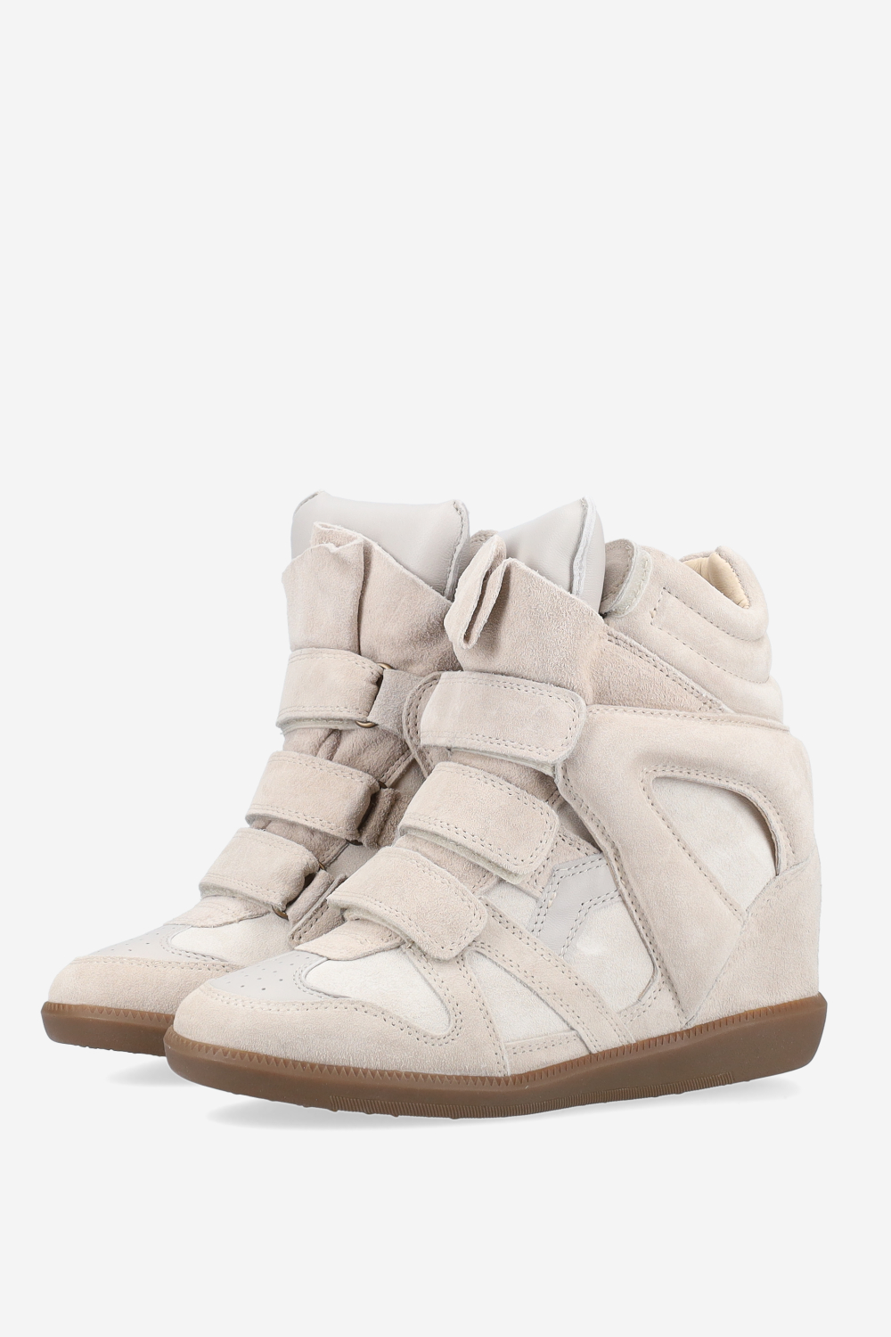 Bekett suede wedge sneakers