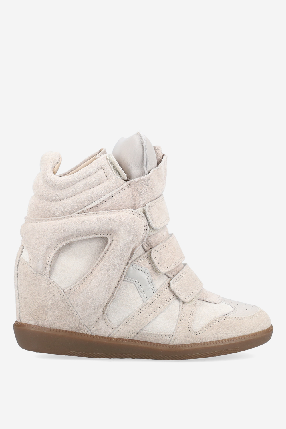 Isabel Marant - Bekett suede wedge sneakers