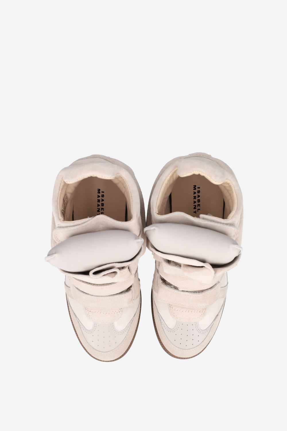 Bekett suede wedge sneakers