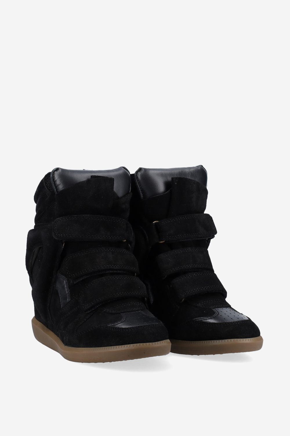 Bekett suede wedge sneakers