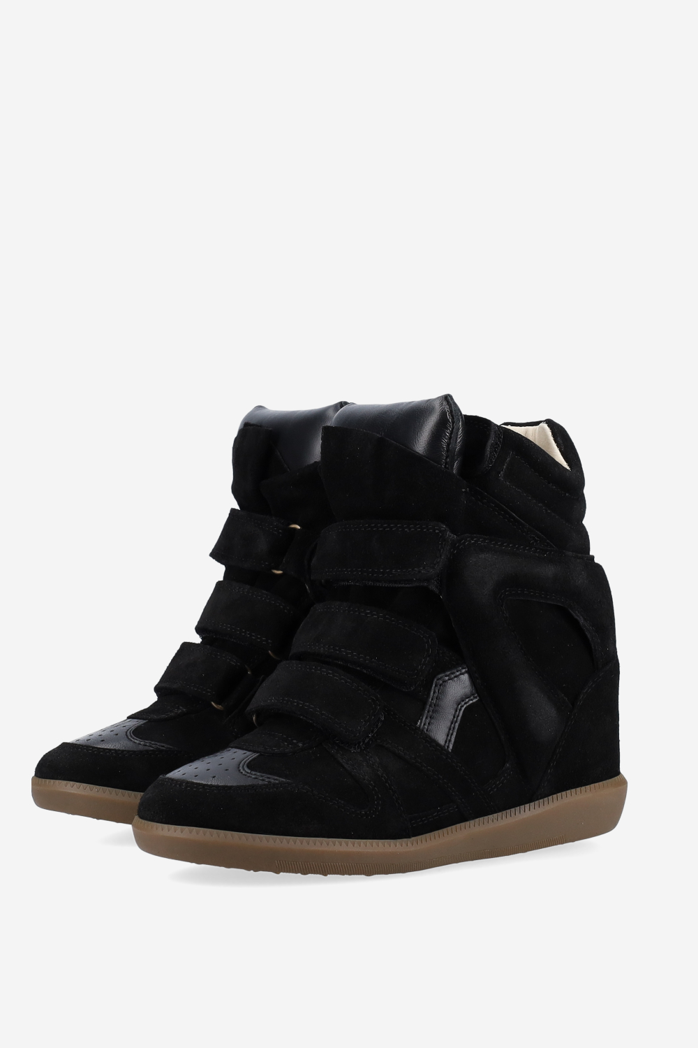 Bekett suede wedge sneakers