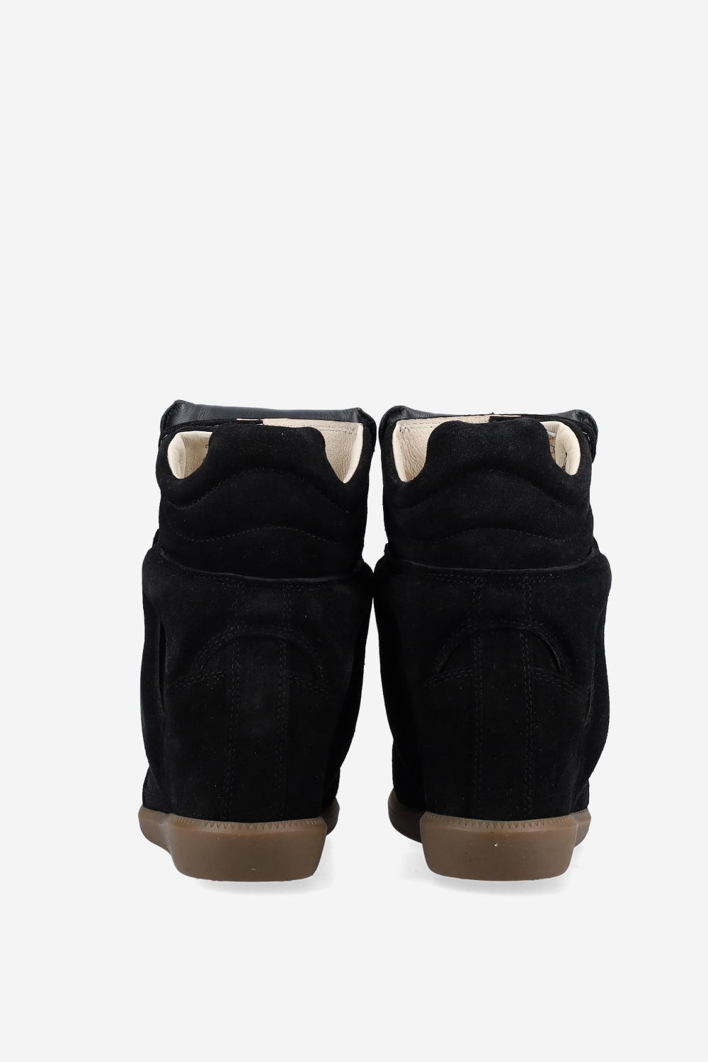 Bekett suede wedge sneakers