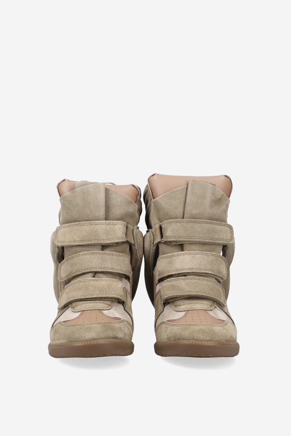 Bekett suede wedge sneakers