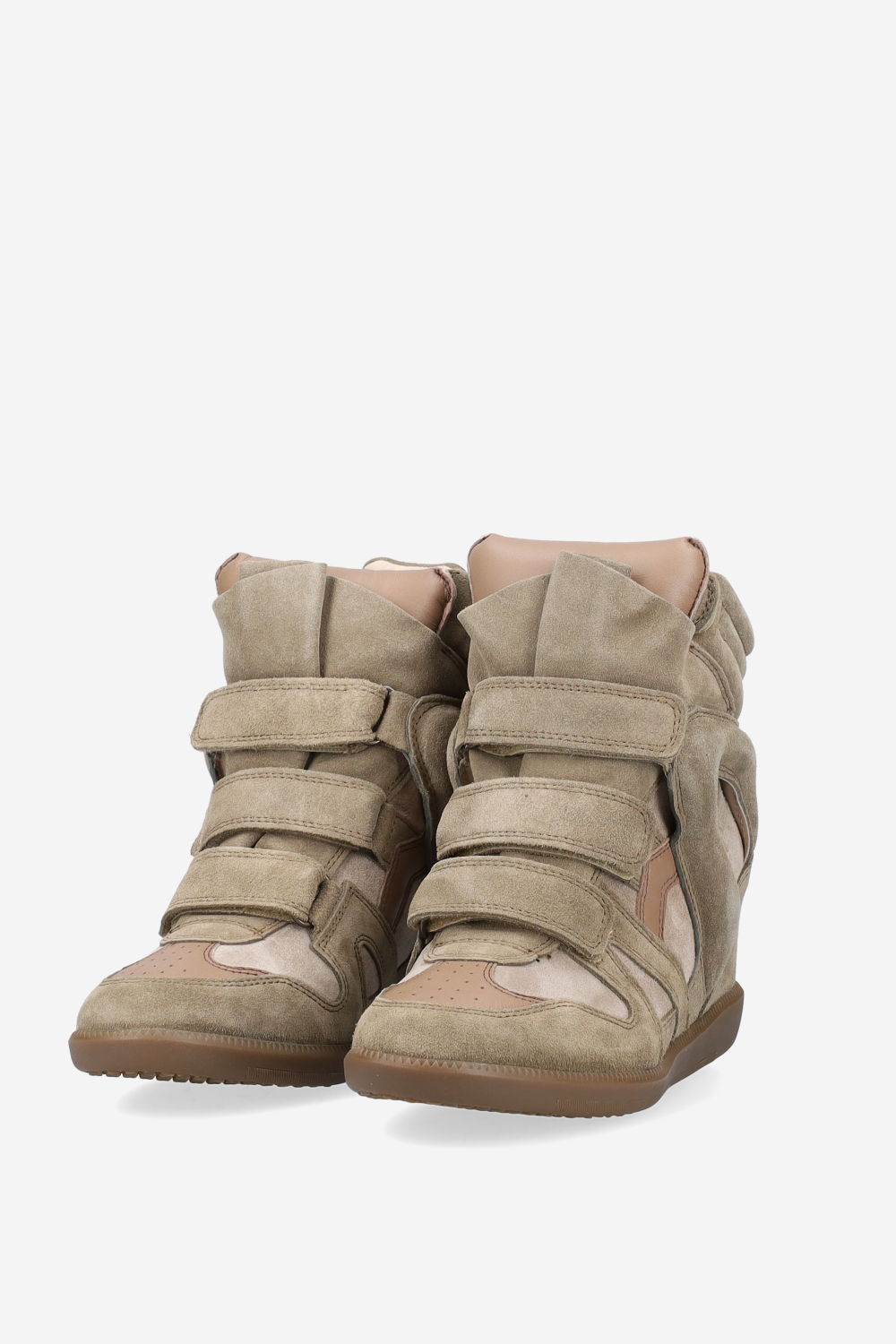 Bekett suede wedge sneakers