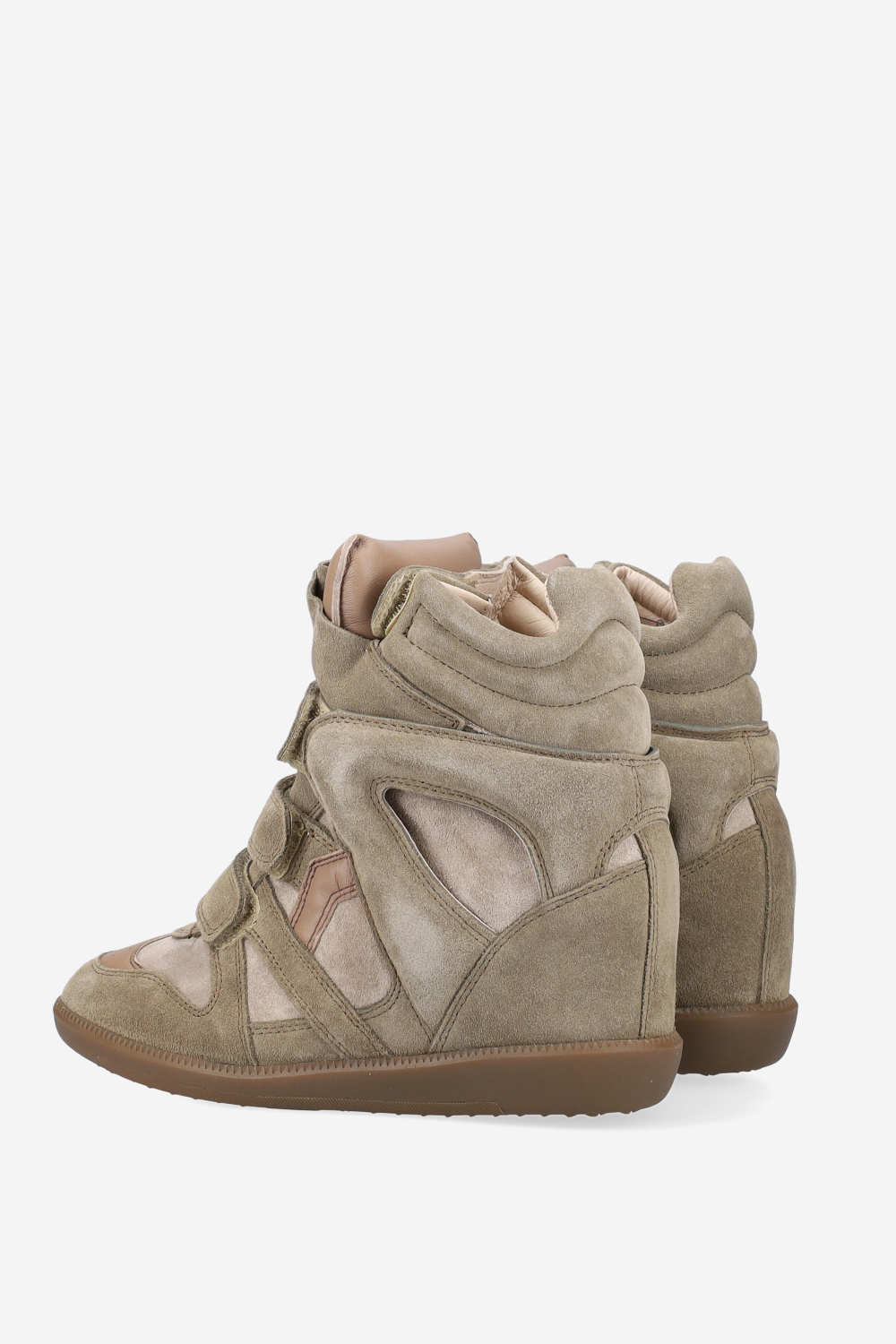 Bekett suede wedge sneakers