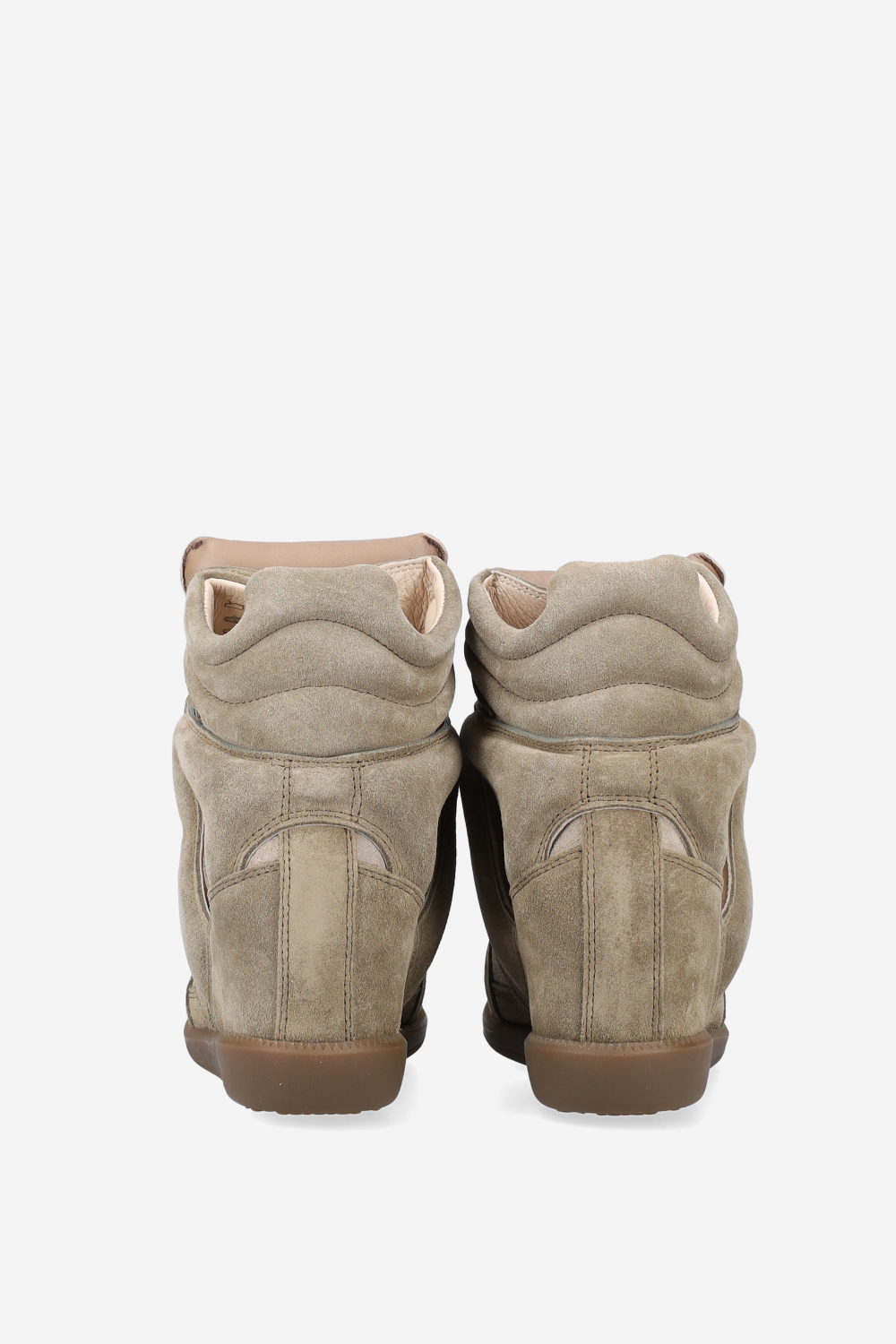 Bekett suede wedge sneakers