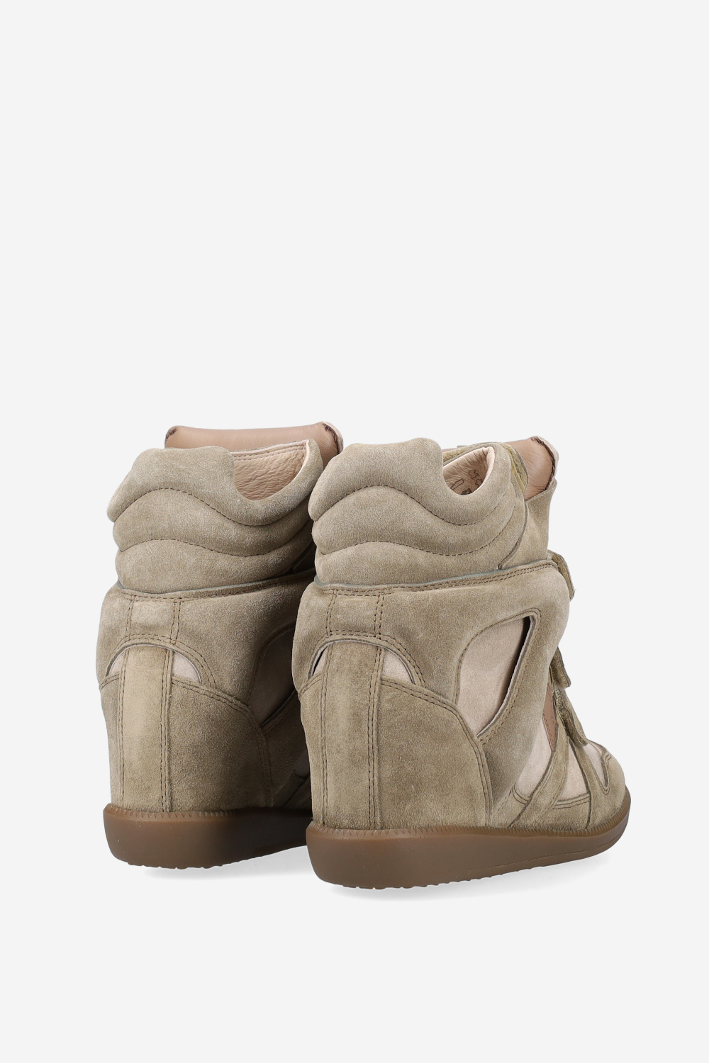 Bekett suede wedge sneakers
