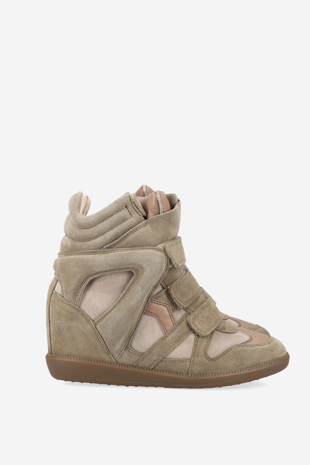 Bekett suede wedge sneakers