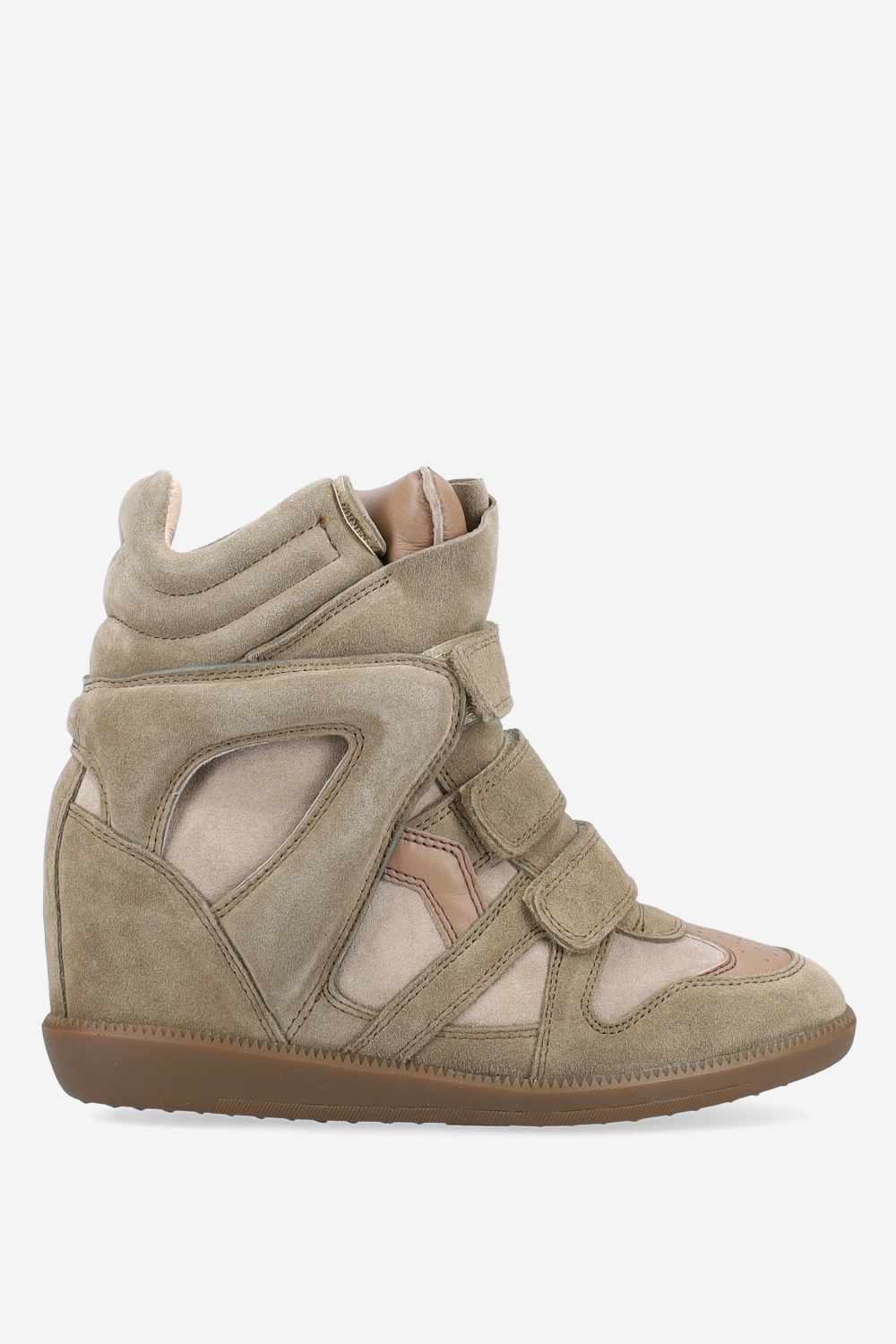 Isabel Marant - Bekett suede wedge sneakers