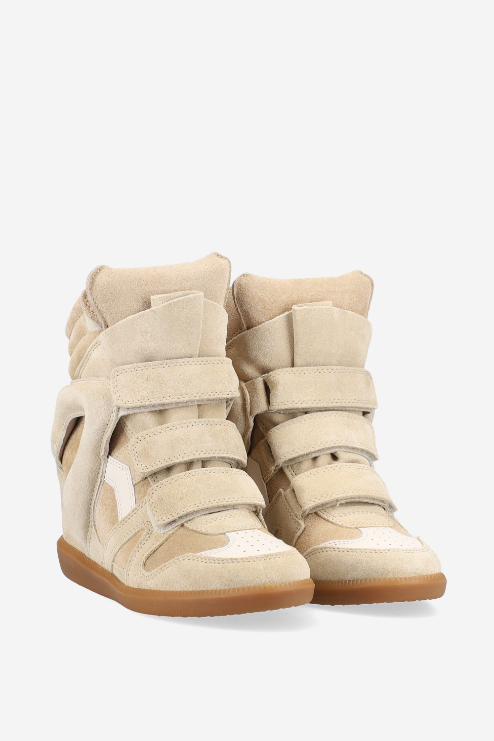 Bekett suede wedge sneakers
