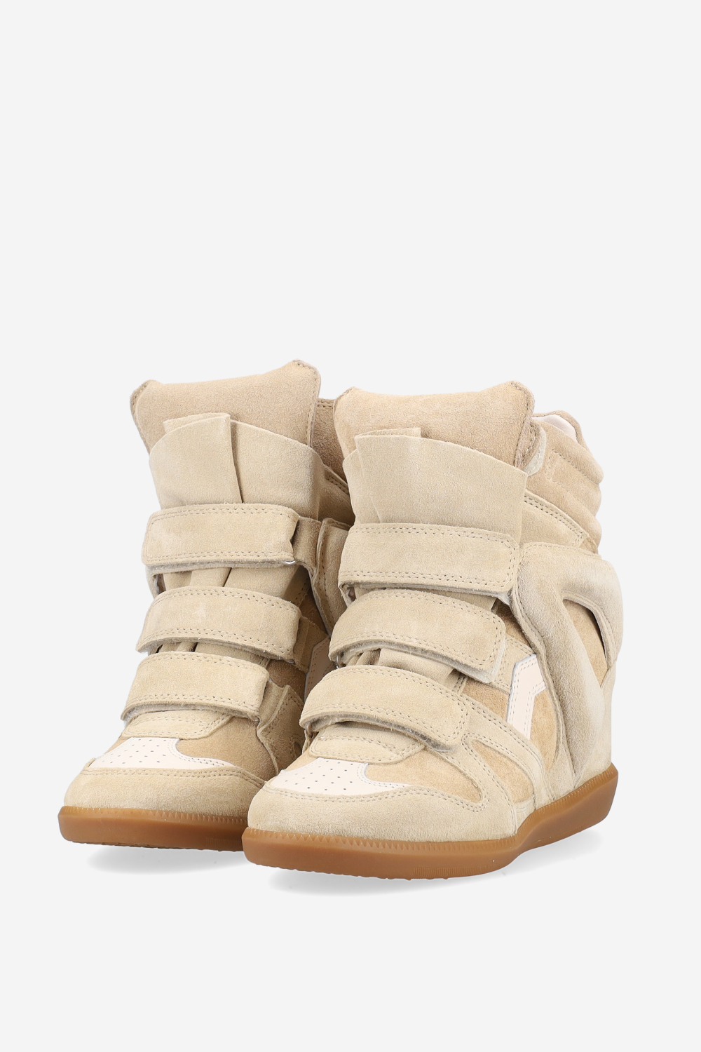 Bekett suede wedge sneakers