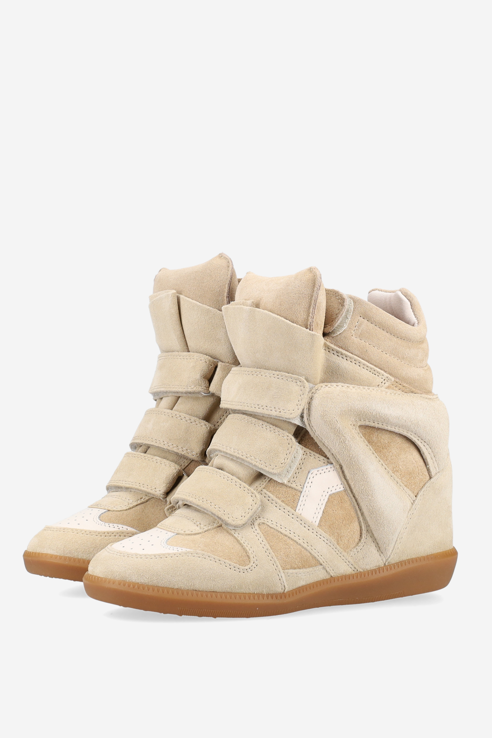 Bekett suede wedge sneakers